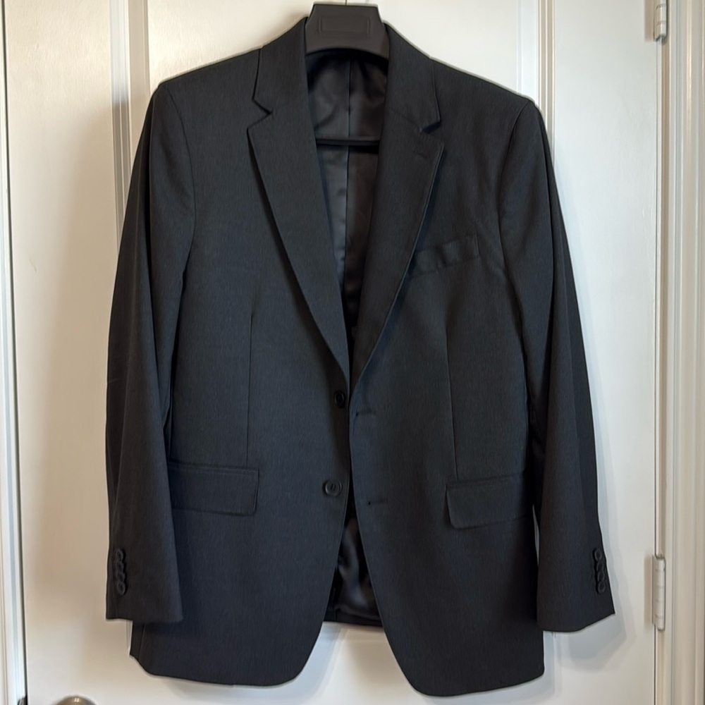 Handsome Charcoal Grey Banana Republic Suit